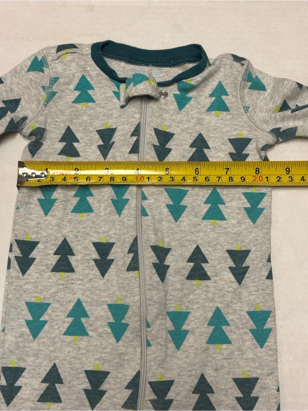 Primary tree organic cotton one piece, size 6-9m